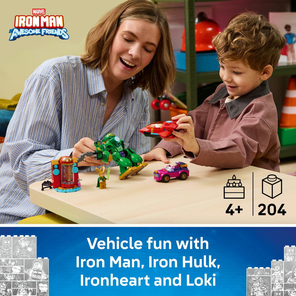 LEGO® ǀ Marvel Iron Man and His Awesome Friends Loki vs. Team Iron Man 11211