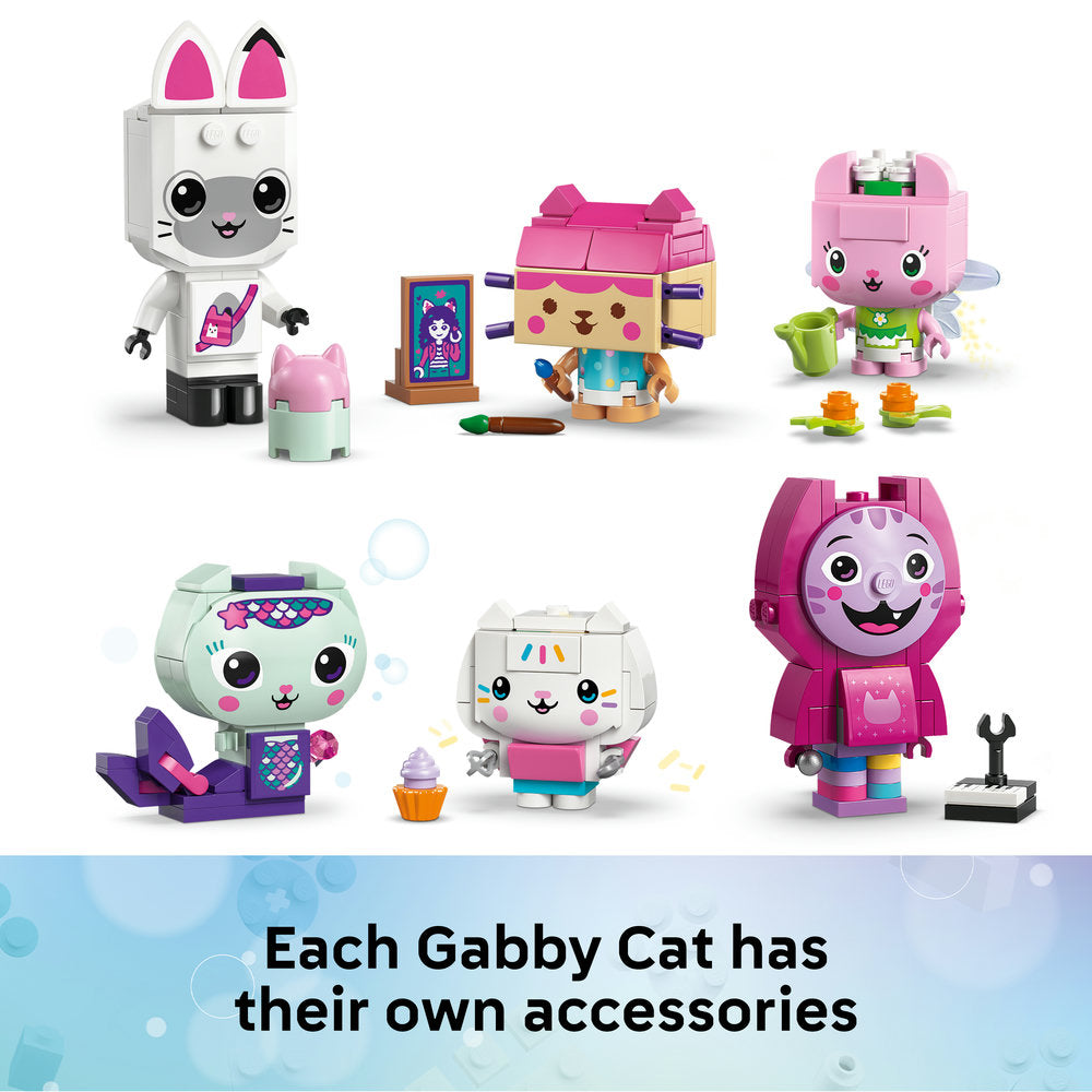 LEGO® Gabby’s Dollhouse Gabby’s Brick-Built Cat Friends 11215