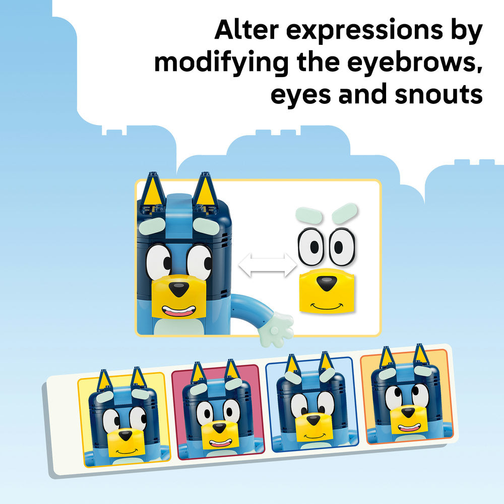 LEGO® Bluey Brick-Built Bluey Family Toy Figures Set 11217