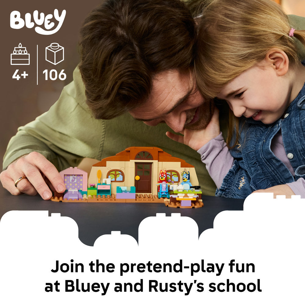 LEGO® Bluey School with Rusty and Bluey Building Toy 11221