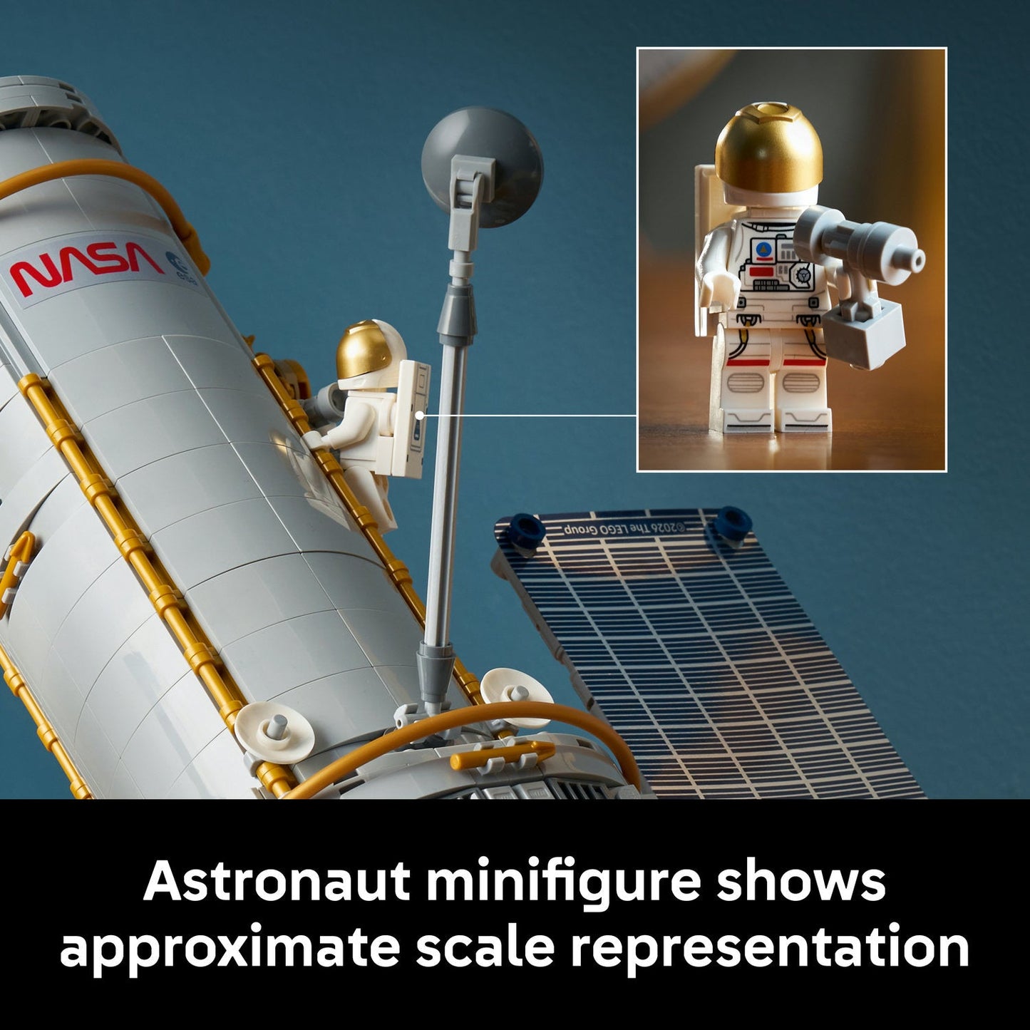 LEGO® Icons Hubble Space Telescope - Science Decor Set -11382