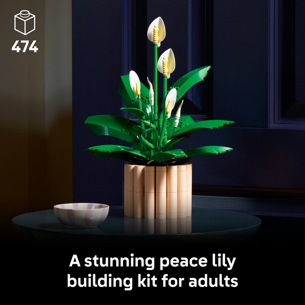 LEGO® Botanicals Peace Lily Flower Decor 11504