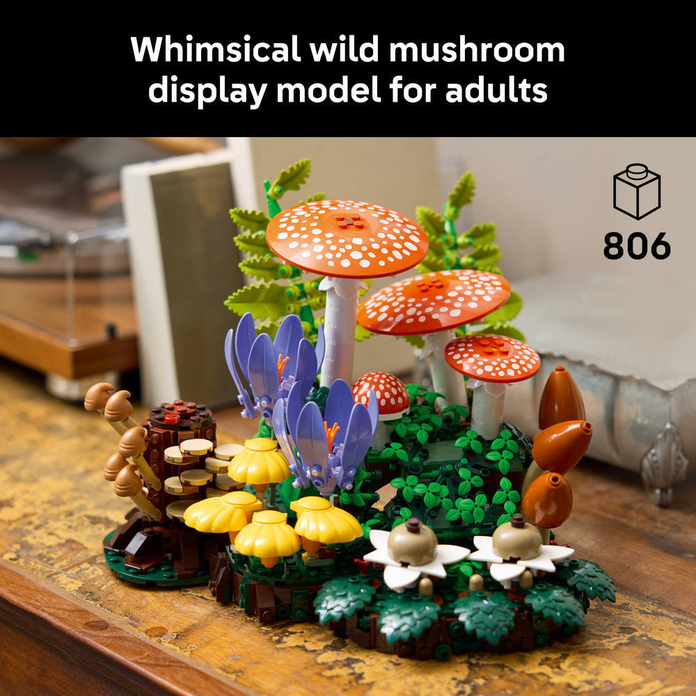 LEGO® Botanicals Woodland Mushrooms Building Set 11505