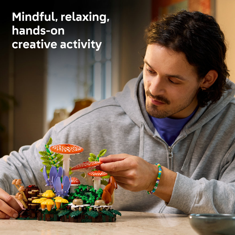 LEGO® Botanicals Woodland Mushrooms Building Set 11505