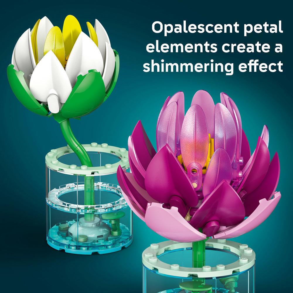LEGO® Botanicals Water Lilies Flower Building Set 11511