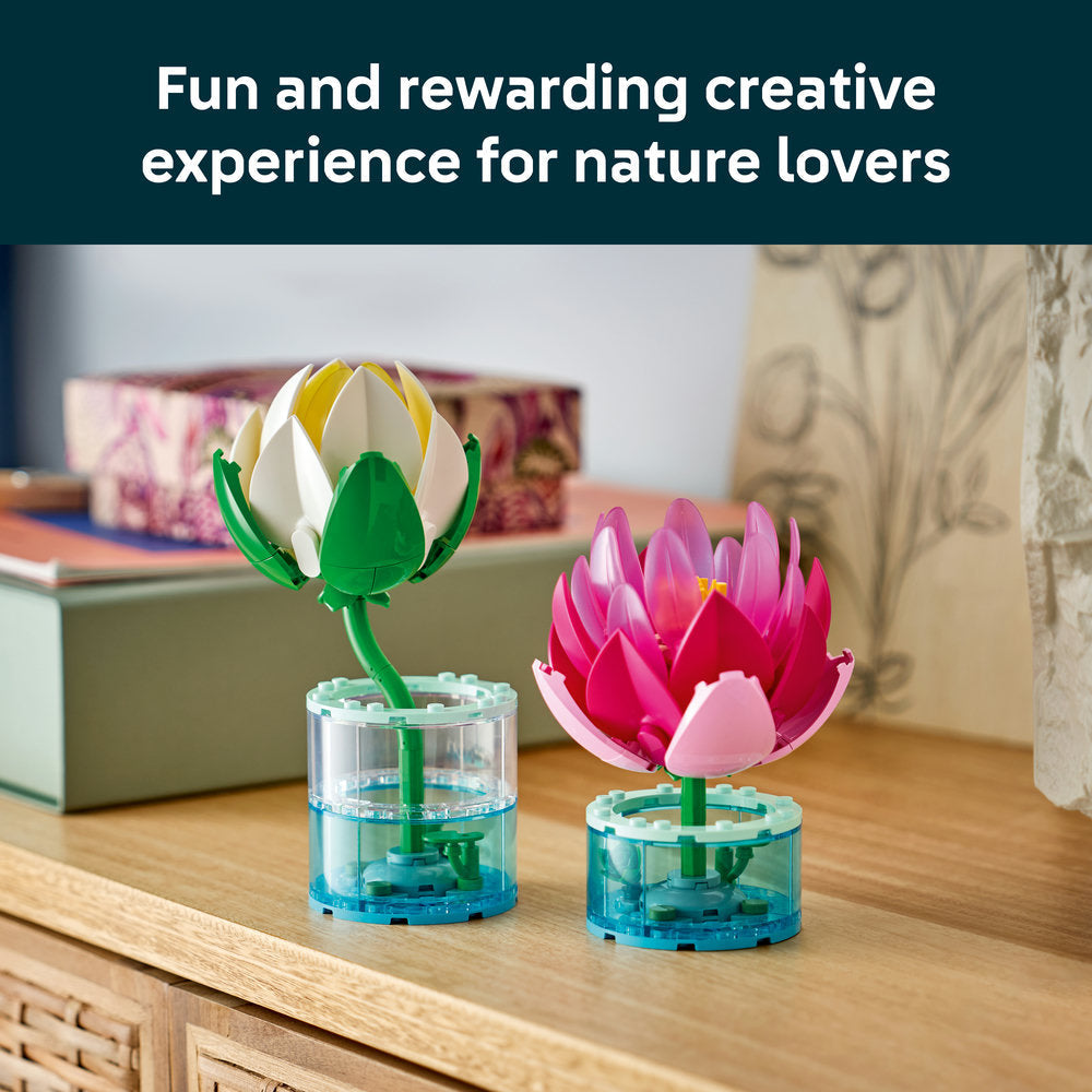 LEGO® Botanicals Water Lilies Flower Building Set 11511