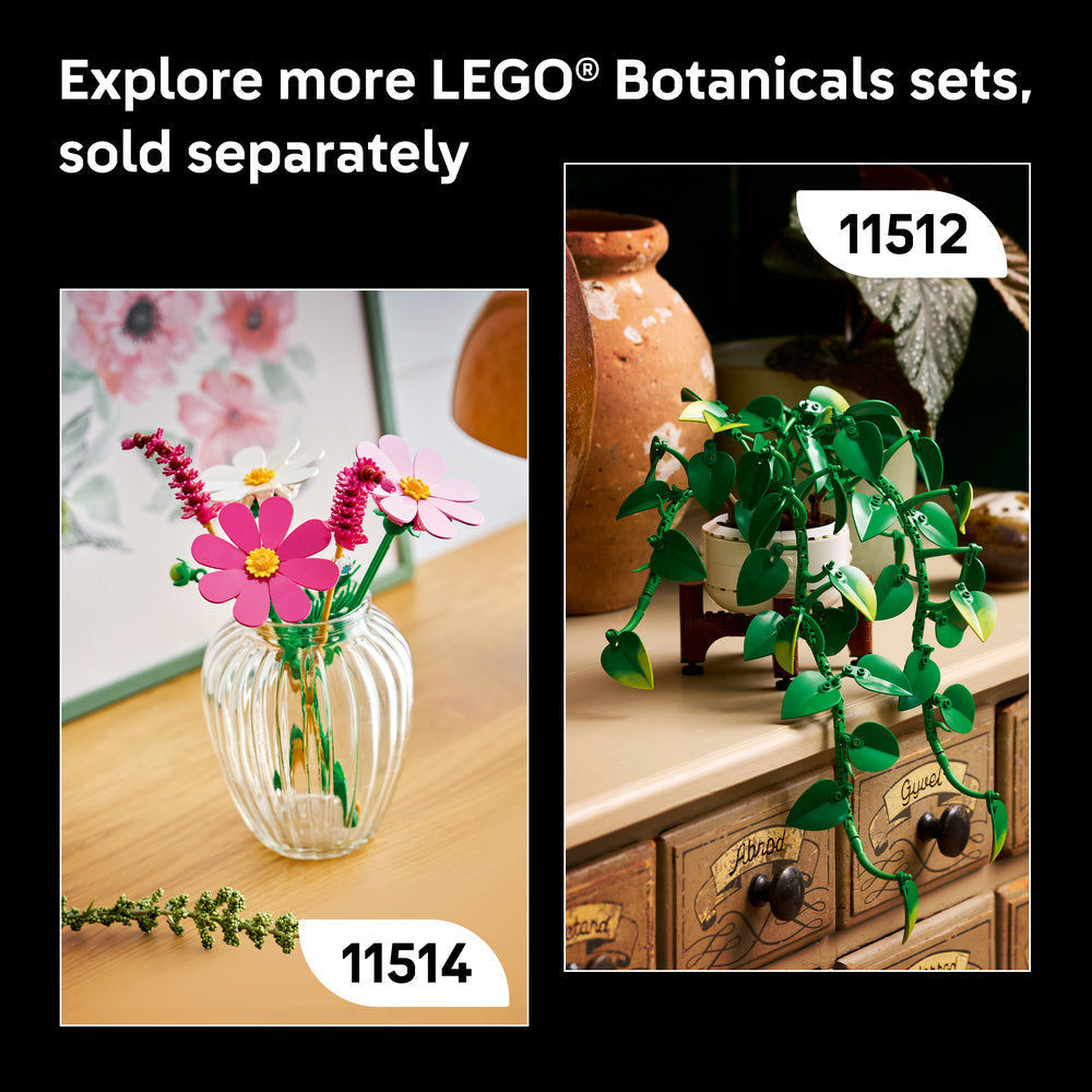 LEGO® Botanicals Dark Flower Arrangement Building Set 11513