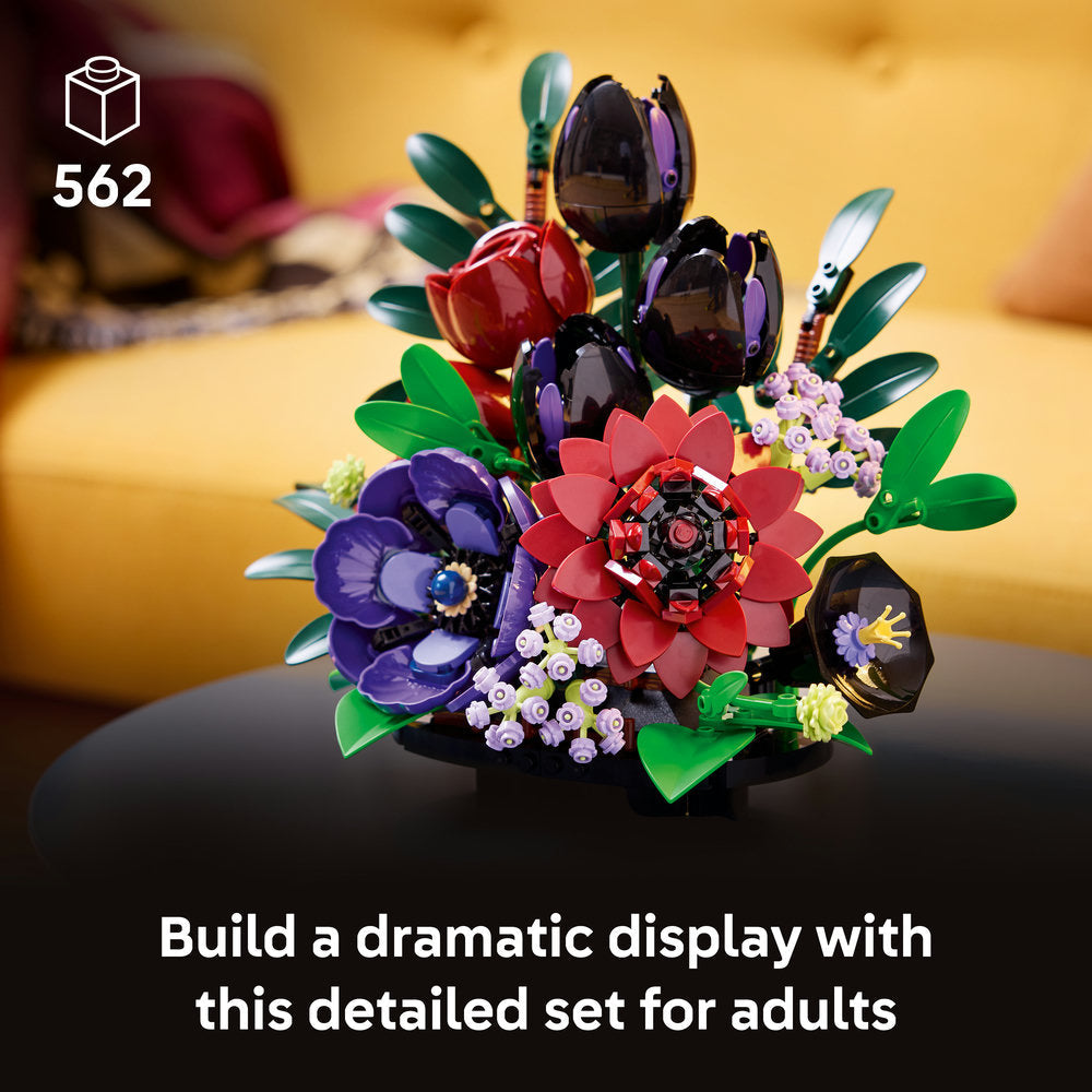 LEGO® Botanicals Dark Flower Arrangement Building Set 11513