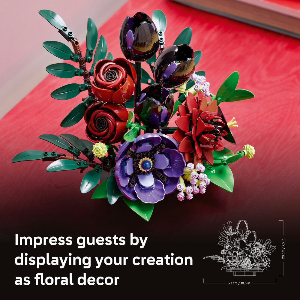 LEGO® Botanicals Dark Flower Arrangement Building Set 11513