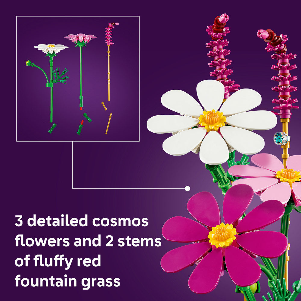 LEGO® Botanicals Cosmos Flowers Building Set 11514