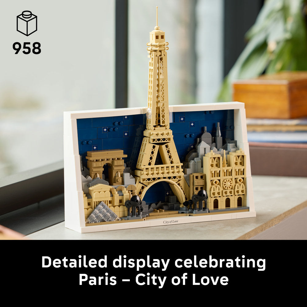 LEGO® Architecture Paris – City of Love Building Set 21064