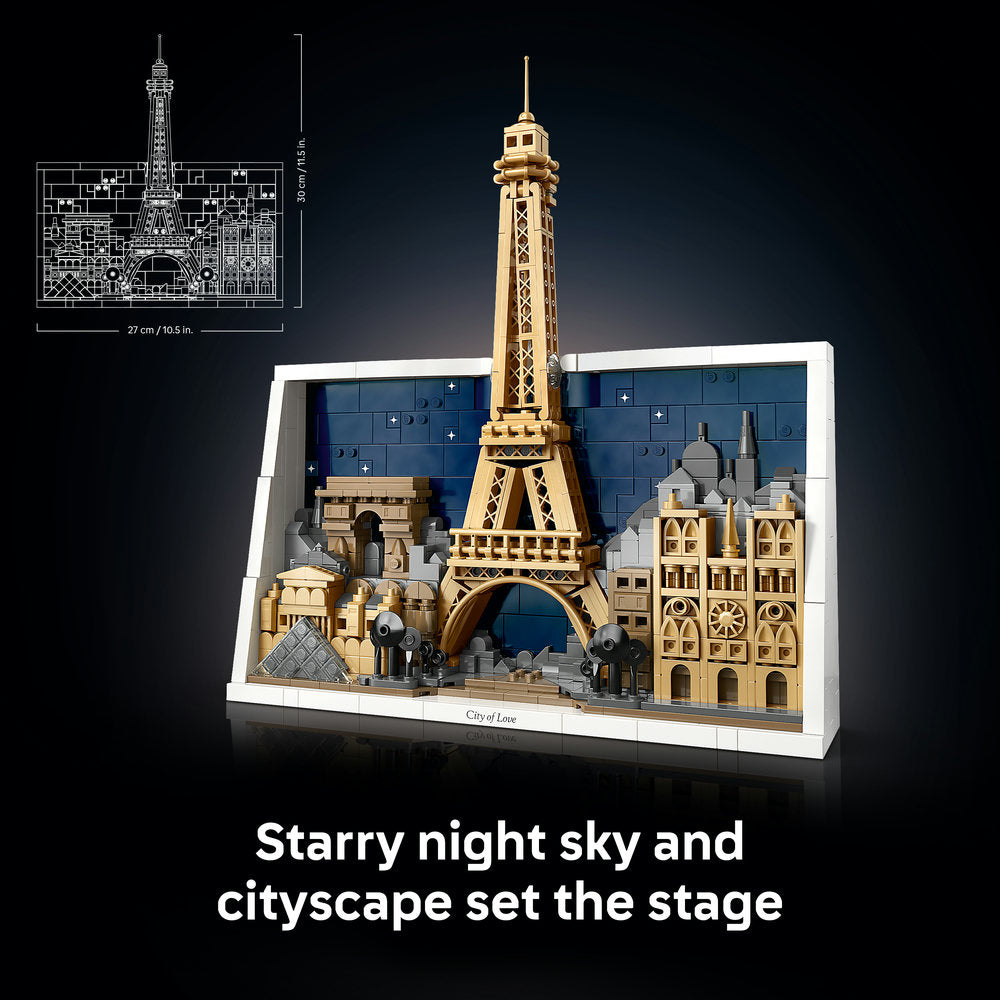 LEGO® Architecture Paris – City of Love Building Set 21064