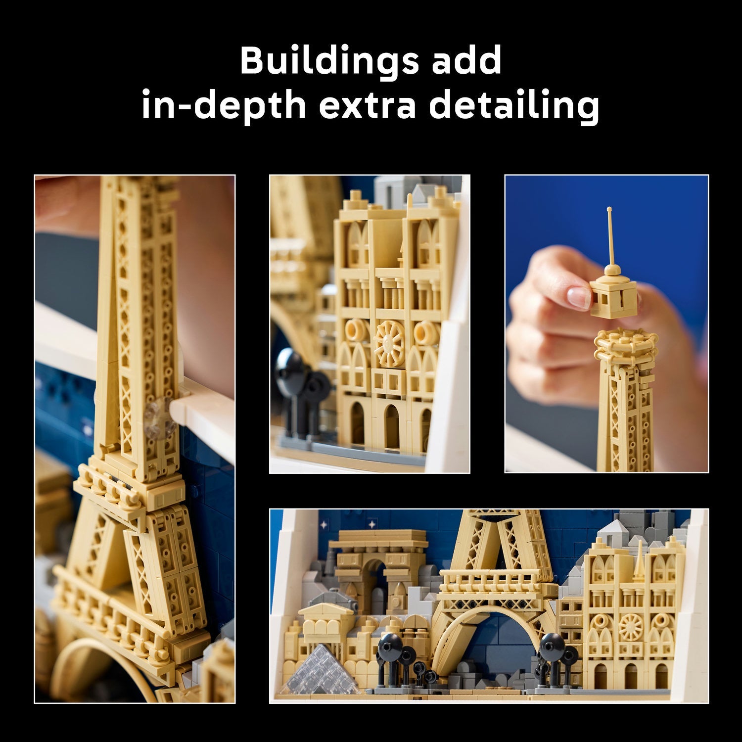 LEGO® Architecture Paris – City of Love Building Set 21064