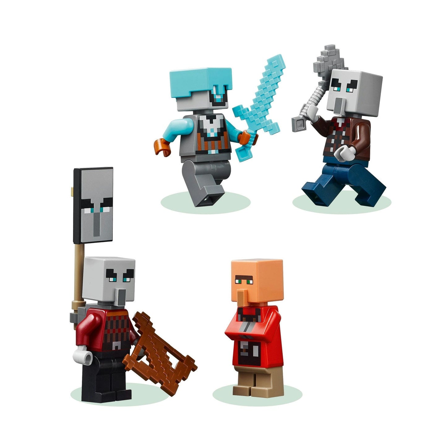 LEGO® Minecraft® The Pillager Outpost and Ravager Gamer Building Toy Gift 21278