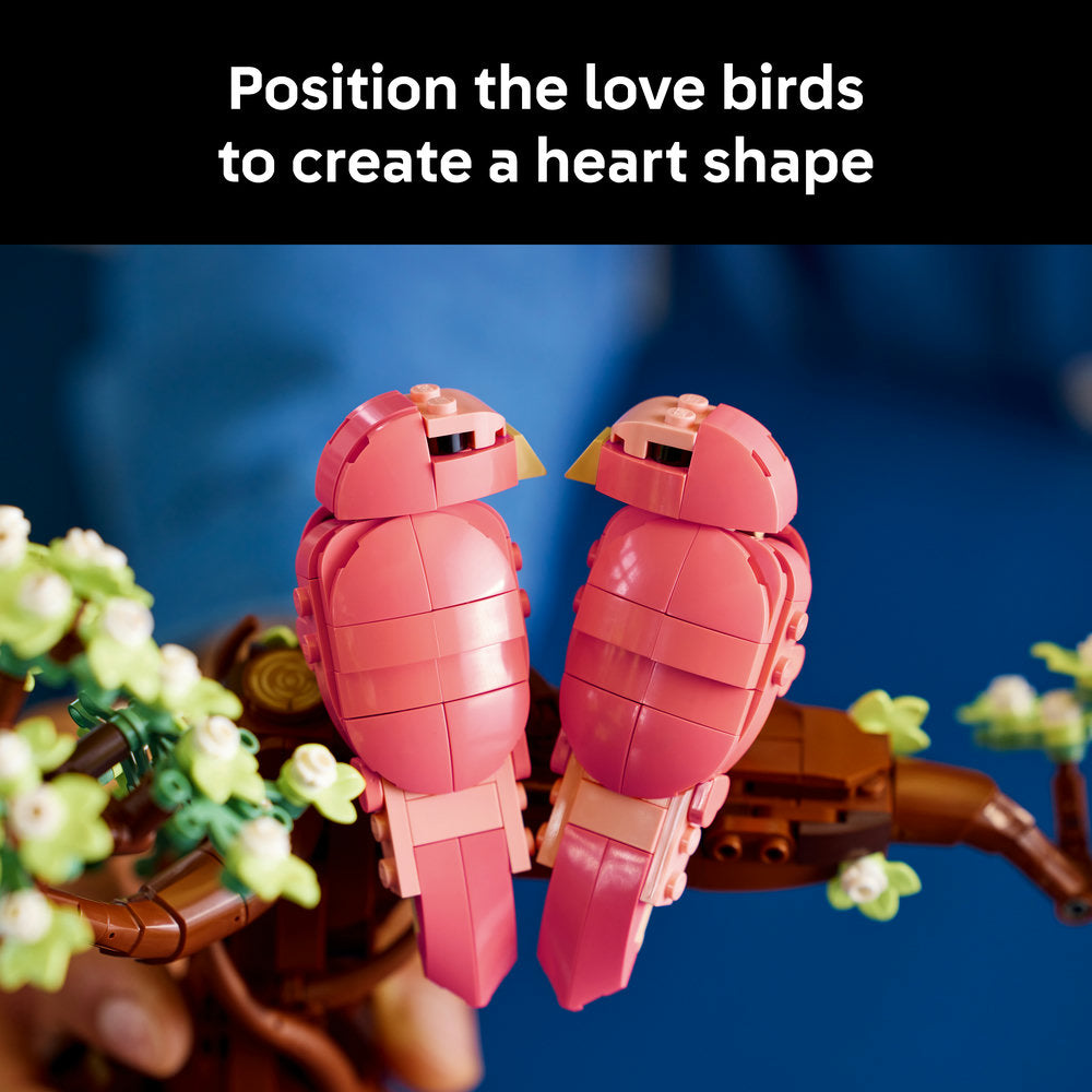 LEGO® Ideas Love Birds Building Set - Bird Decor 21365