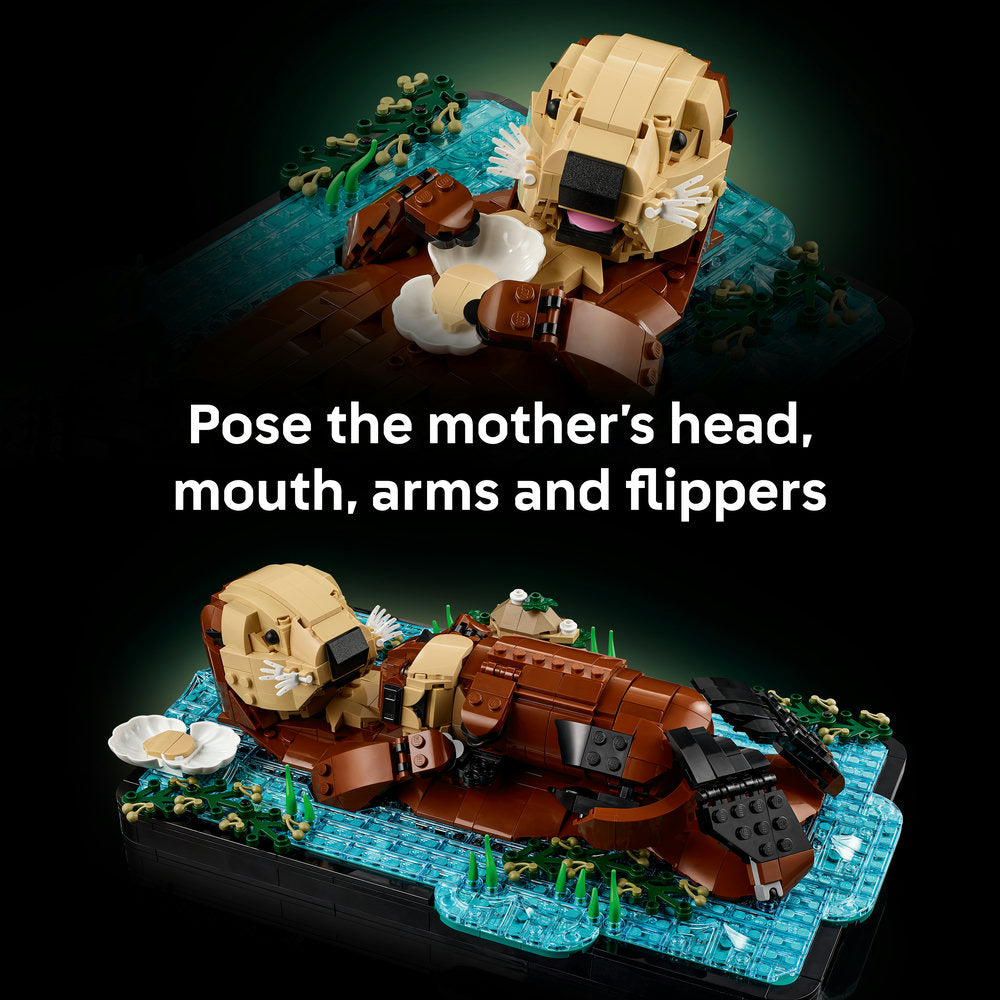 LEGO® Ideas Floating Sea Otters Building Set 21366