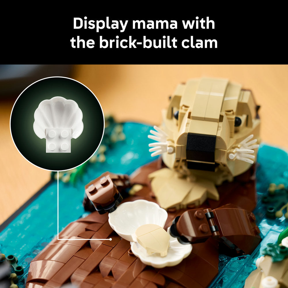 LEGO® Ideas Floating Sea Otters Building Set 21366