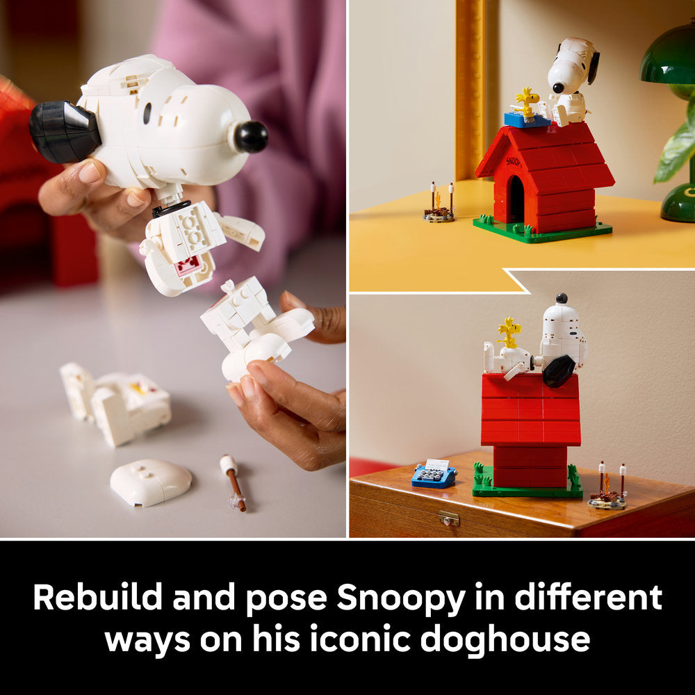 LEGO® Ideas Peanuts: Snoopy’s Doghouse Set 21368