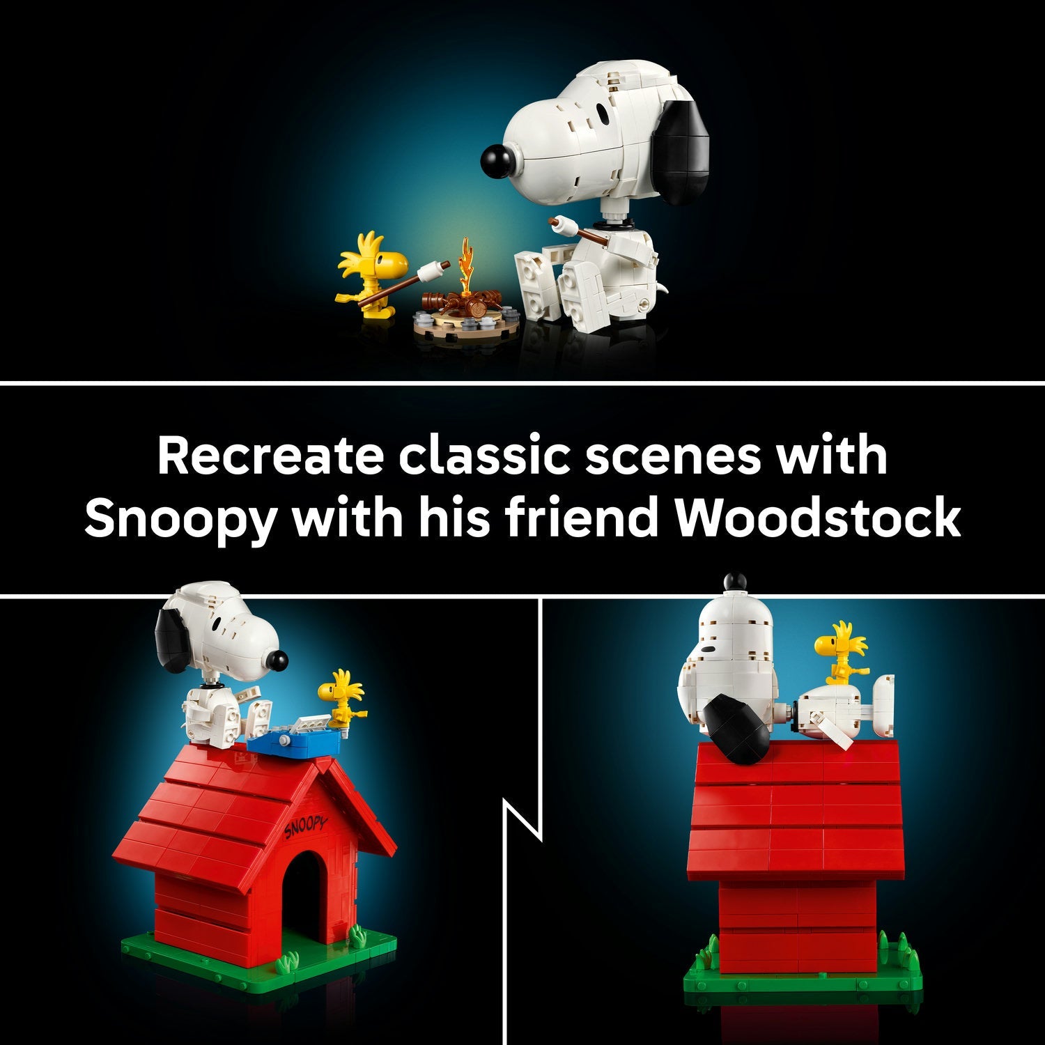 LEGO® Ideas Peanuts: Snoopy’s Doghouse Set 21368