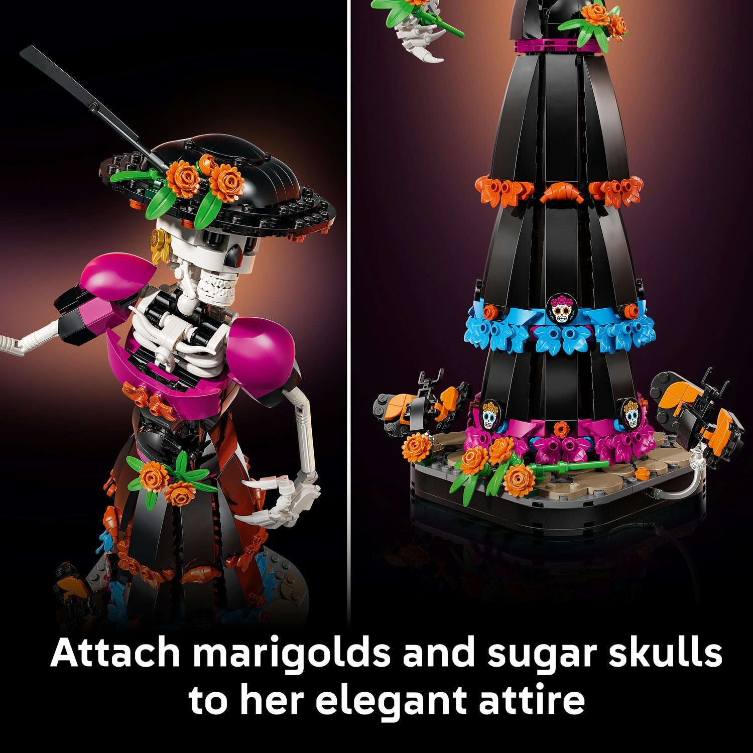 LEGO® Ideas La Catrina Figurine Building Set 21372