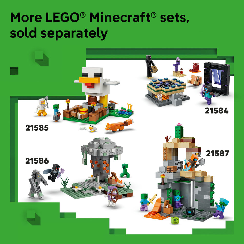 LEGO® Minecraft® Steve’s Taiga Adventure Gamer Gift 21583