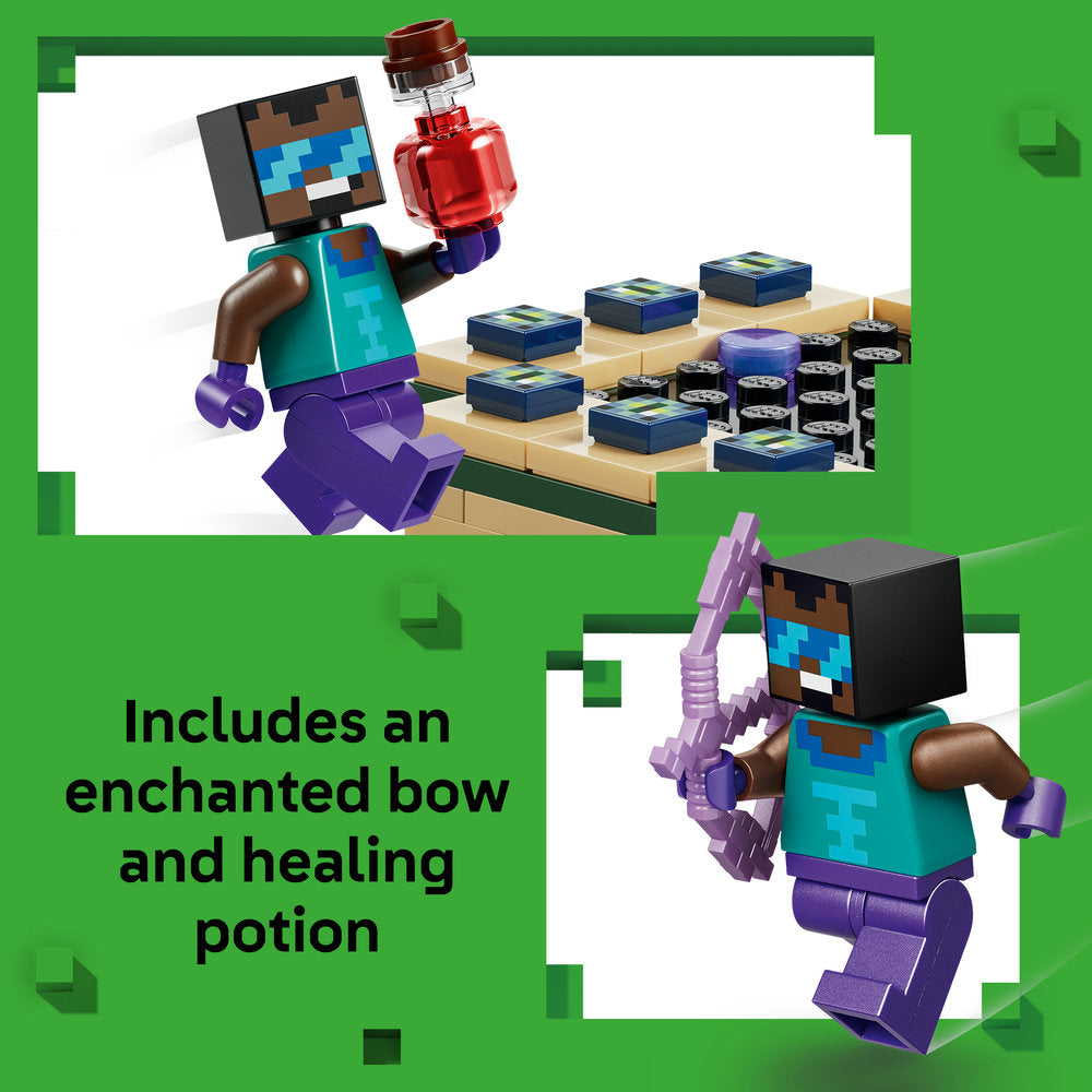 LEGO® Minecraft® Nether & End Portal Journey Gamer Toy 21584