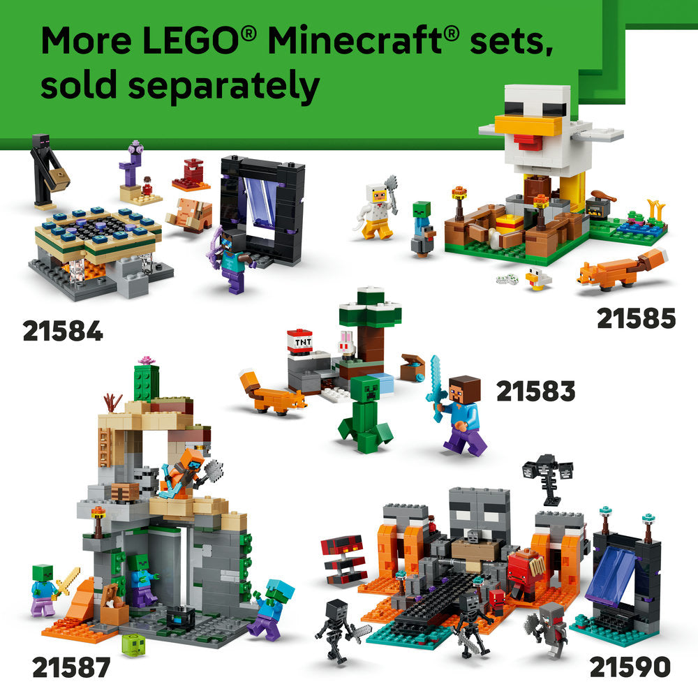 LEGO® Minecraft® The Pale Garden Brick Building Set 21586