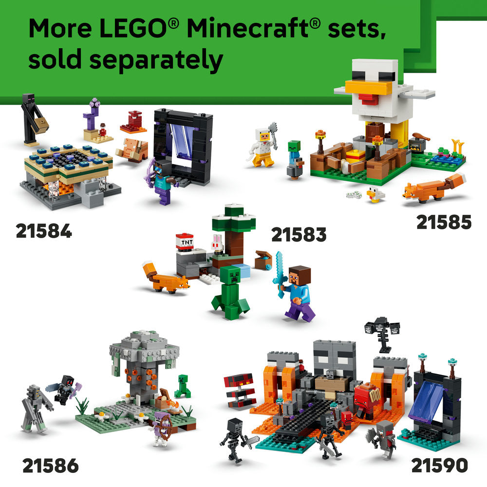 LEGO® Minecraft® Zombie Dungeon Gaming Building Toy 21587