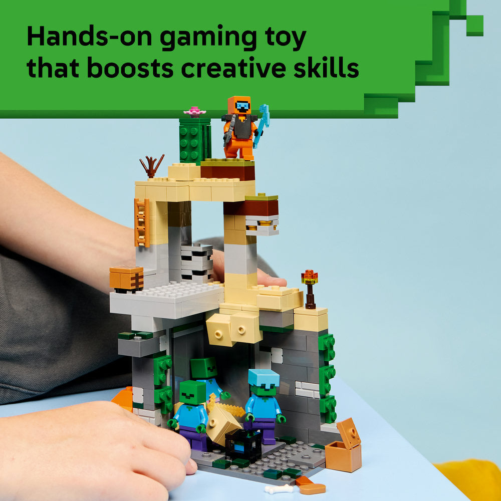 LEGO® Minecraft® Zombie Dungeon Gaming Building Toy 21587