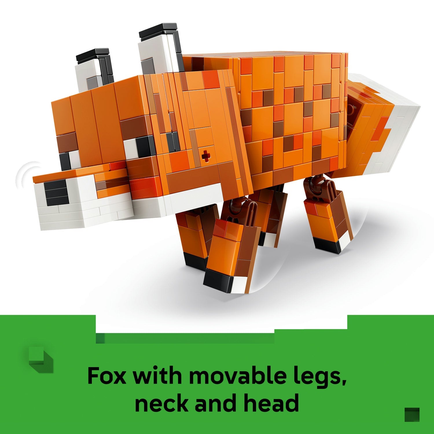 LEGO® Minecraft® The Fox Gaming Decoration Toy Gift 21588