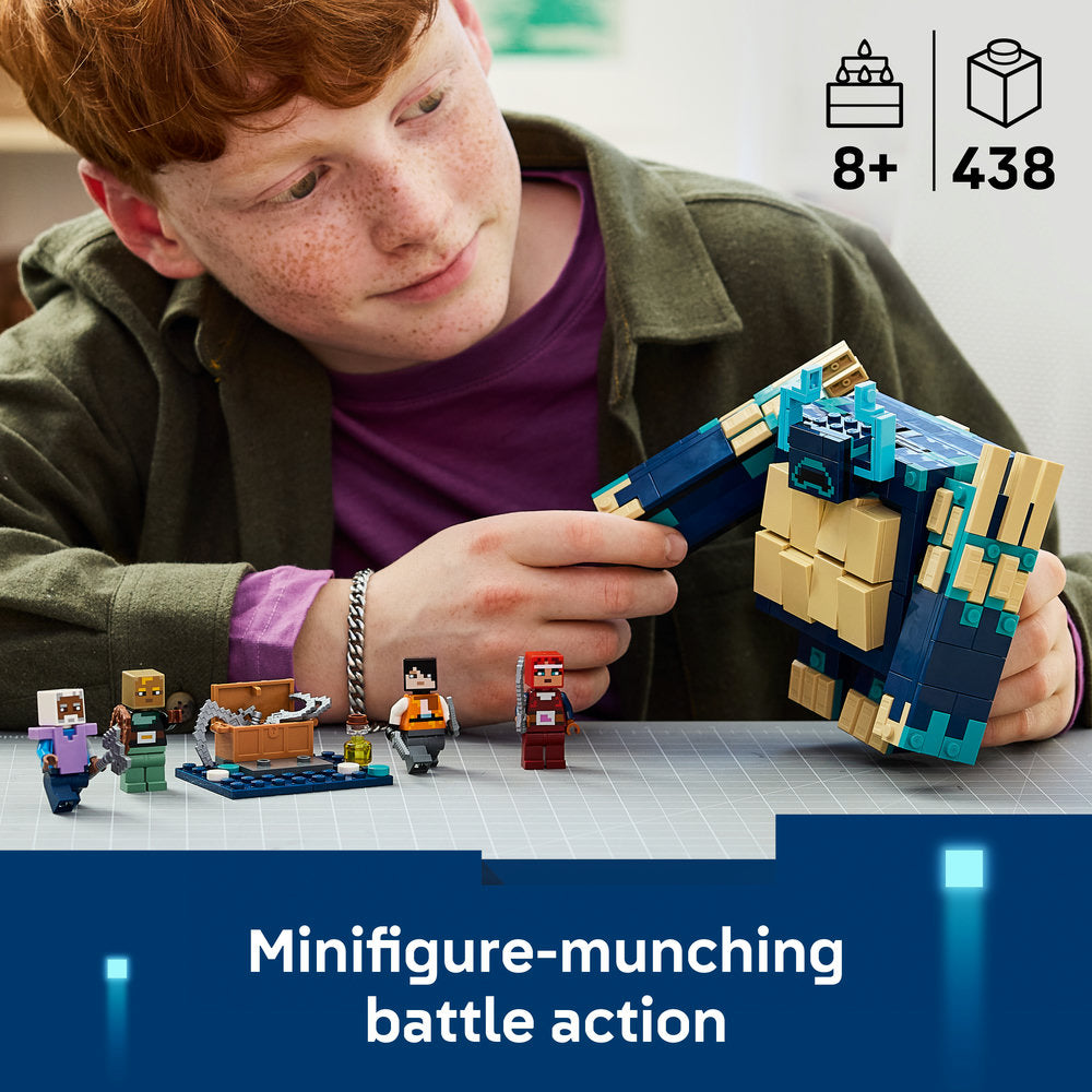 LEGO® Minecraft® The Twisted Warden Battle Gaming Toy 21591