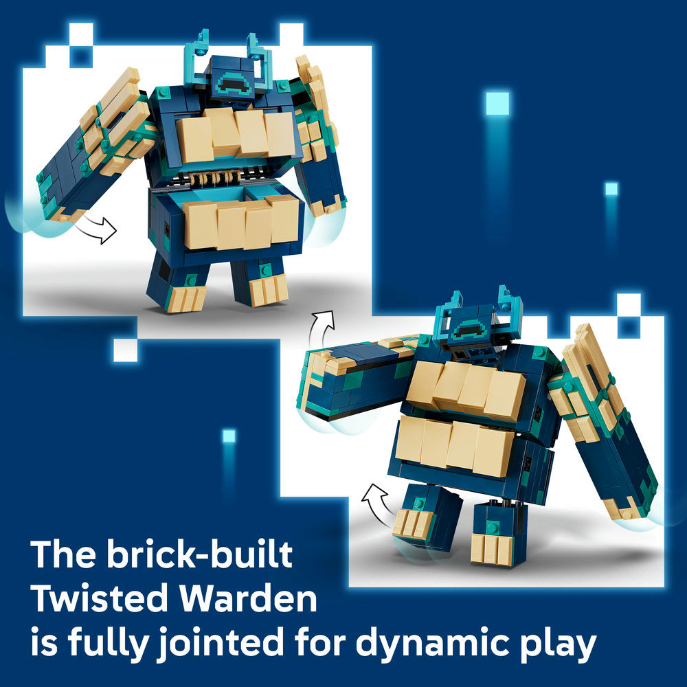 LEGO® Minecraft® The Twisted Warden Battle Gaming Toy 21591
