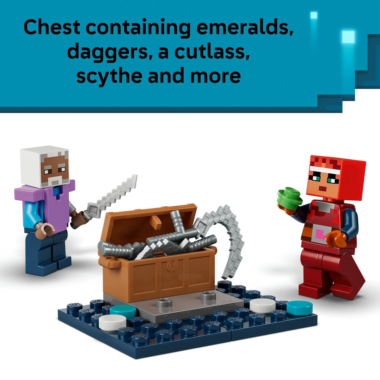 LEGO® Minecraft® The Twisted Warden Battle Gaming Toy 21591