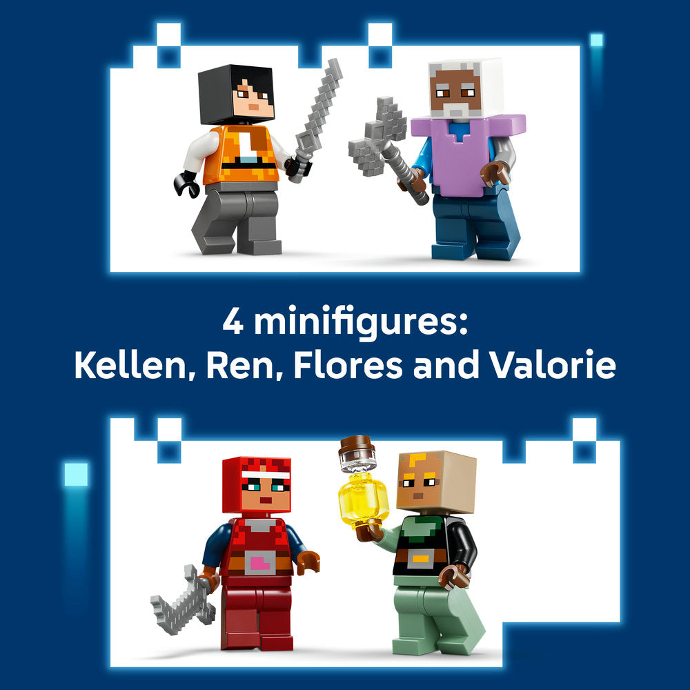 LEGO® Minecraft® The Twisted Warden Battle Gaming Toy 21591