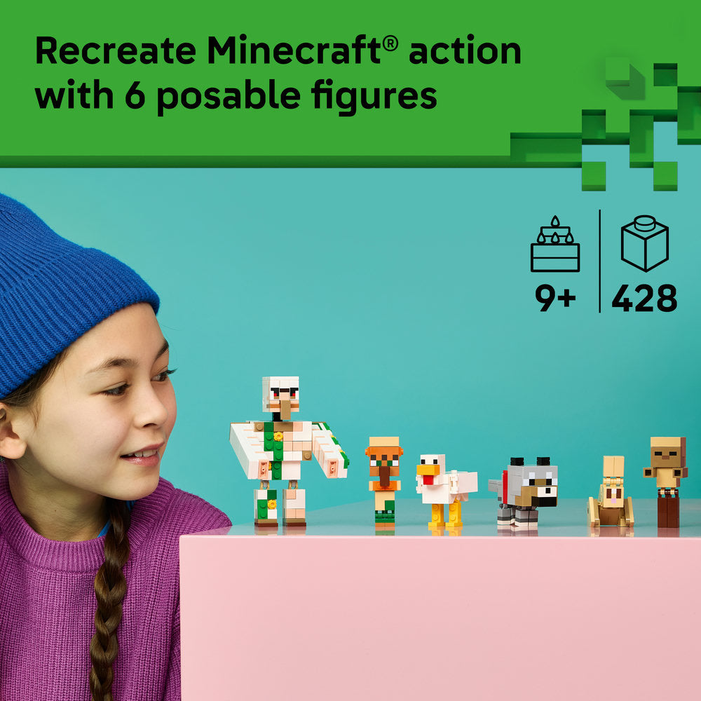 LEGO® Minecraft® Chicken Jockey Desert Attack Toy 21592