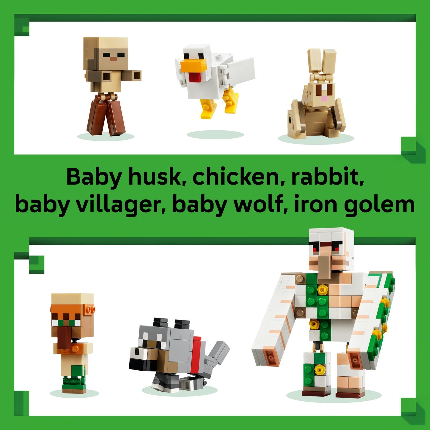 LEGO® Minecraft® Chicken Jockey Desert Attack Toy 21592