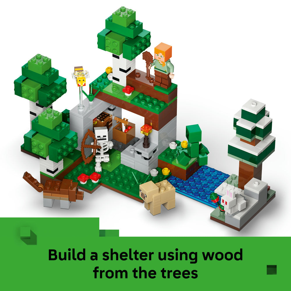 LEGO® Minecraft® First Night Adventure Building Toy 21593