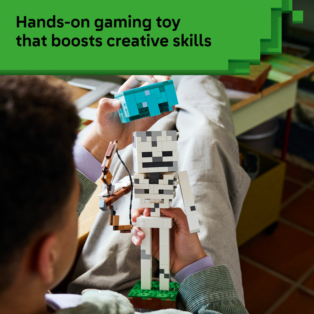 LEGO® Minecraft® The Skeleton Gaming Decor Toy 21594