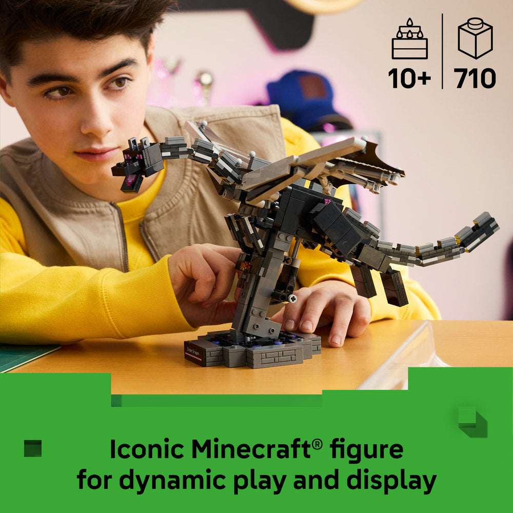 LEGO® Minecraft® The Ender Dragon Video Game Decor 21595
