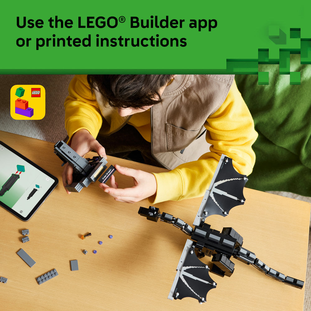 LEGO® Minecraft® The Ender Dragon Video Game Decor 21595