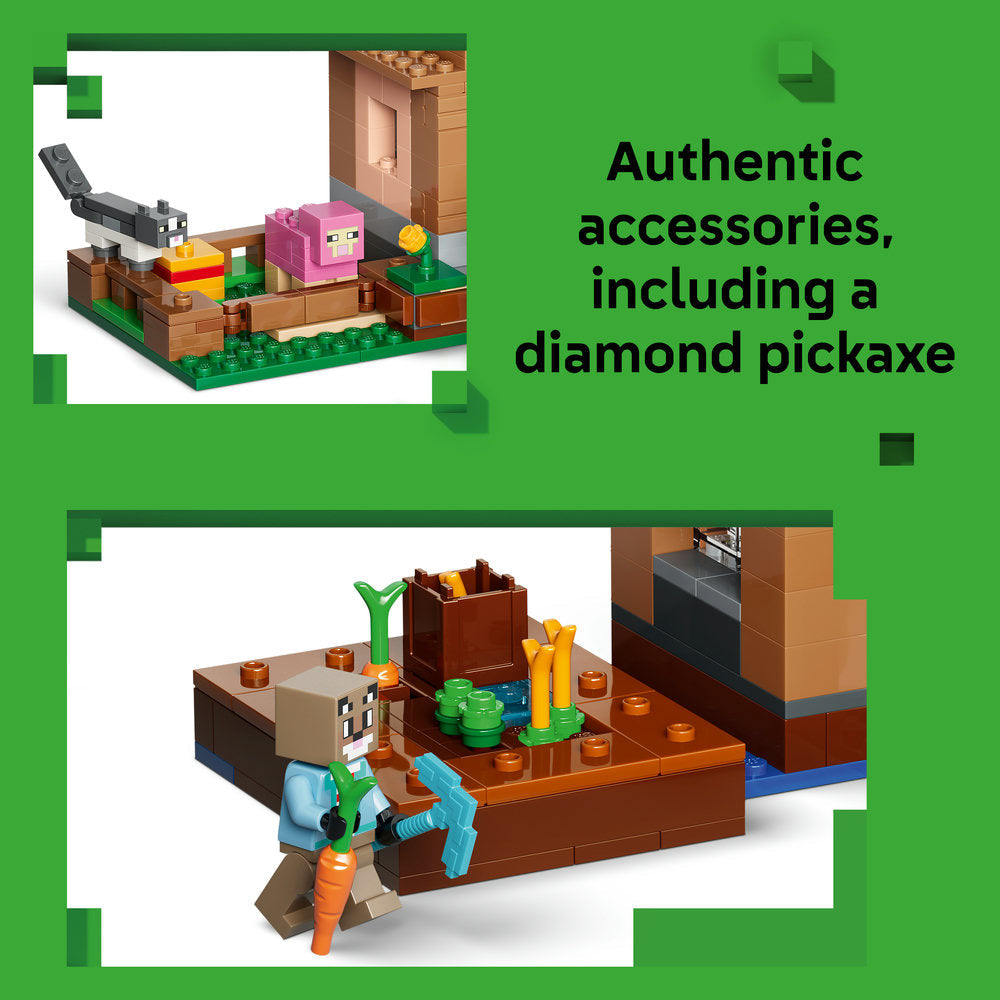 LEGO® Minecraft® Evoker Village Attack Toy Playset 21596