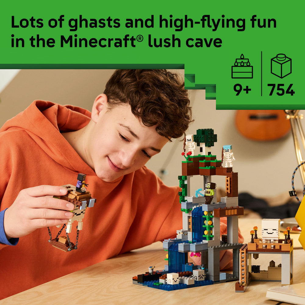 LEGO® Minecraft® Ghast Station Pretend Play Gamer Toy 21597