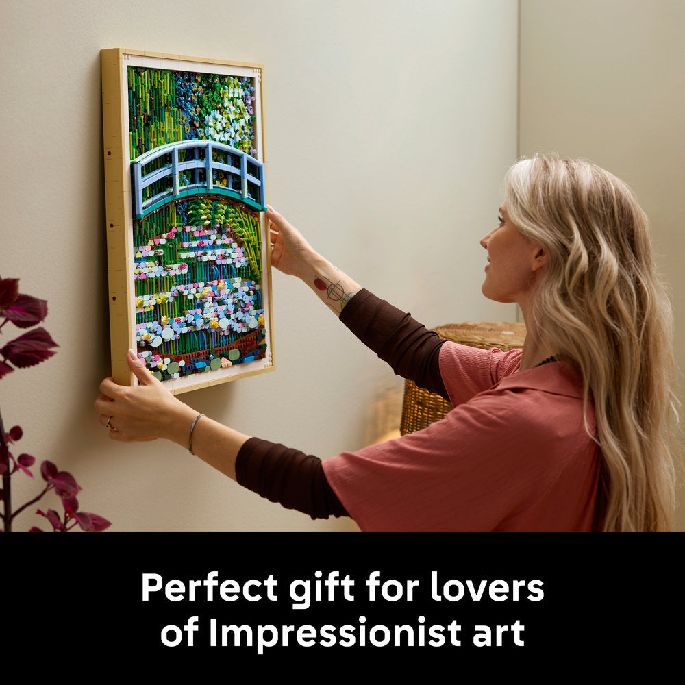LEGO® Art Claude Monet – Bridge over a Pond of Water Lilies 31220
