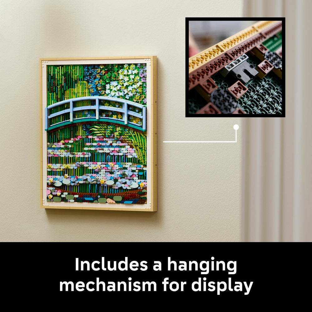 LEGO® Art Claude Monet – Bridge over a Pond of Water Lilies 31220