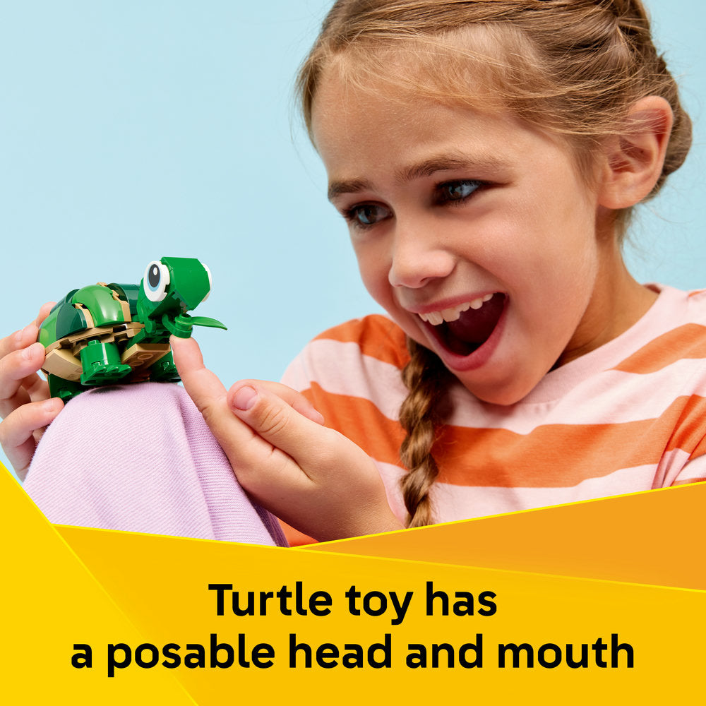 LEGO® Creator 3 in 1 Turtle with a Water Lily Flower 31377