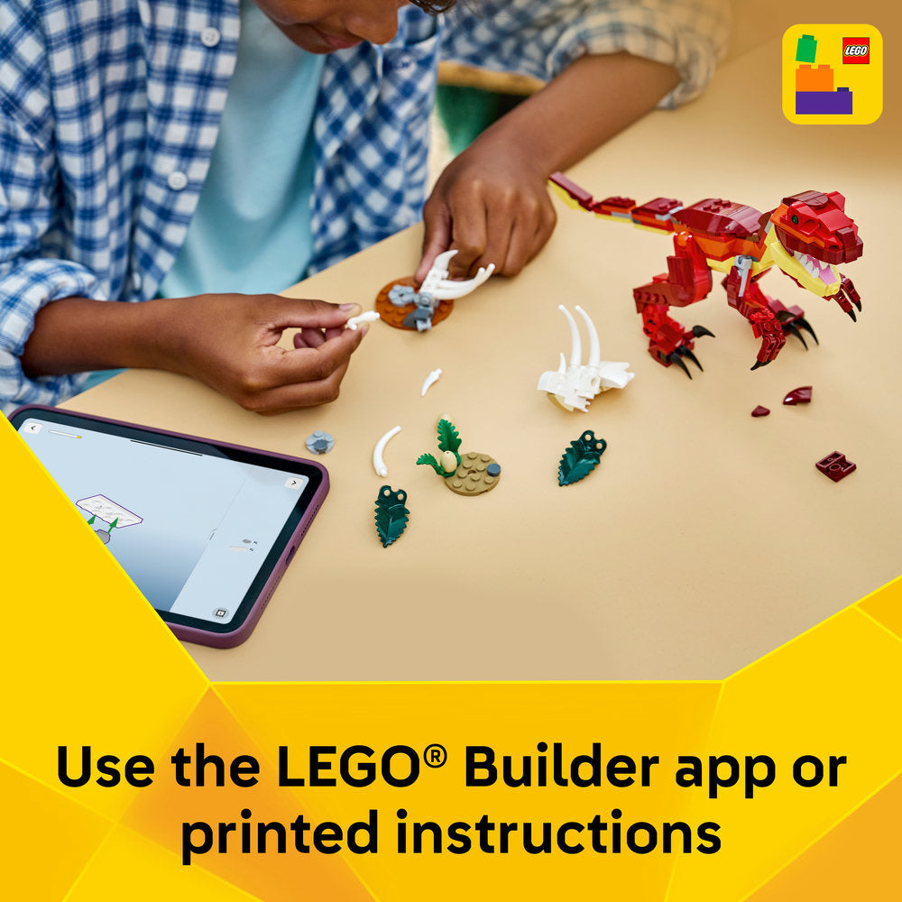 LEGO® Creator 3 in 1 Fierce Dinosaur Toy 31379