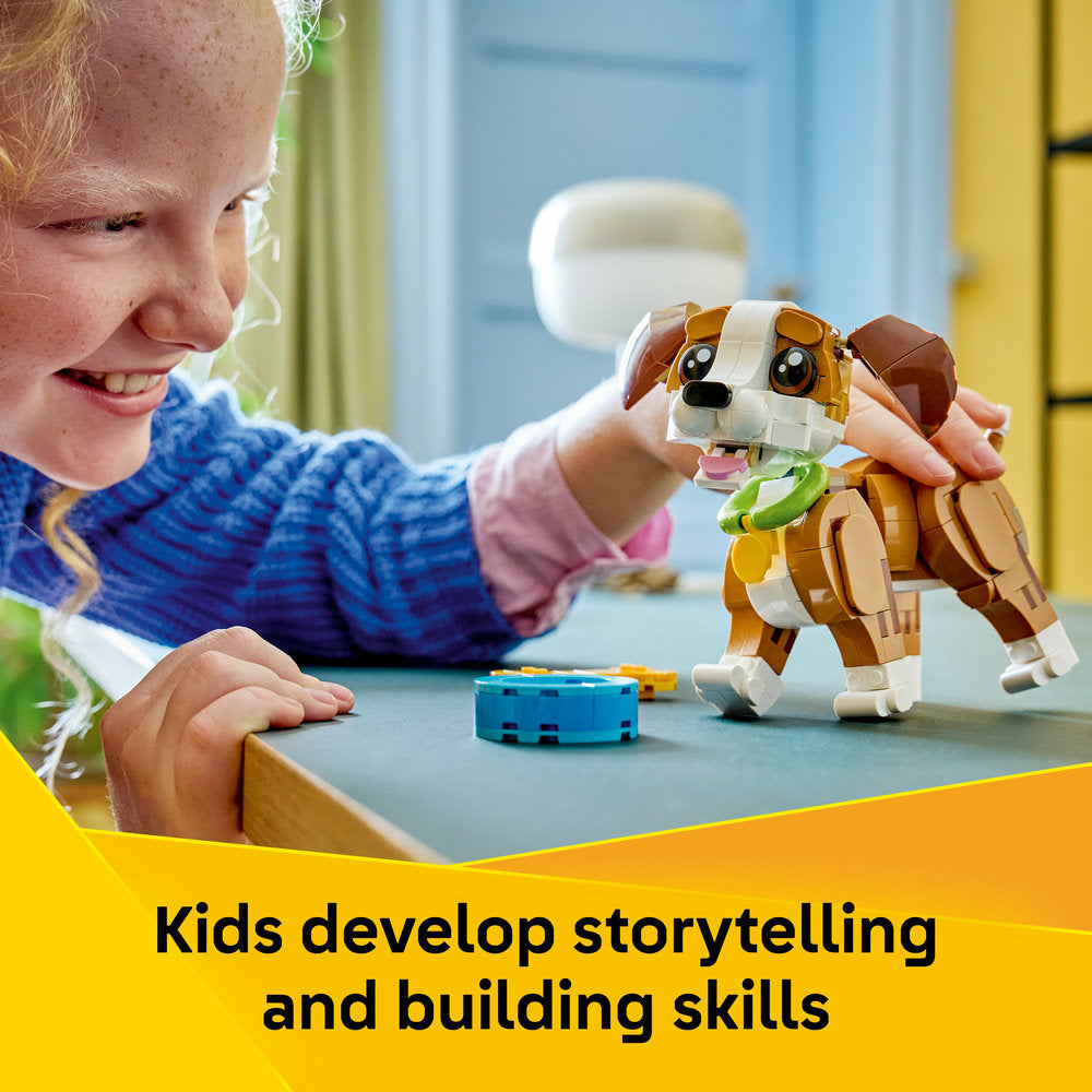 LEGO® Creator 3 in 1 Cute Animals: Playful Puppy Dog 31382