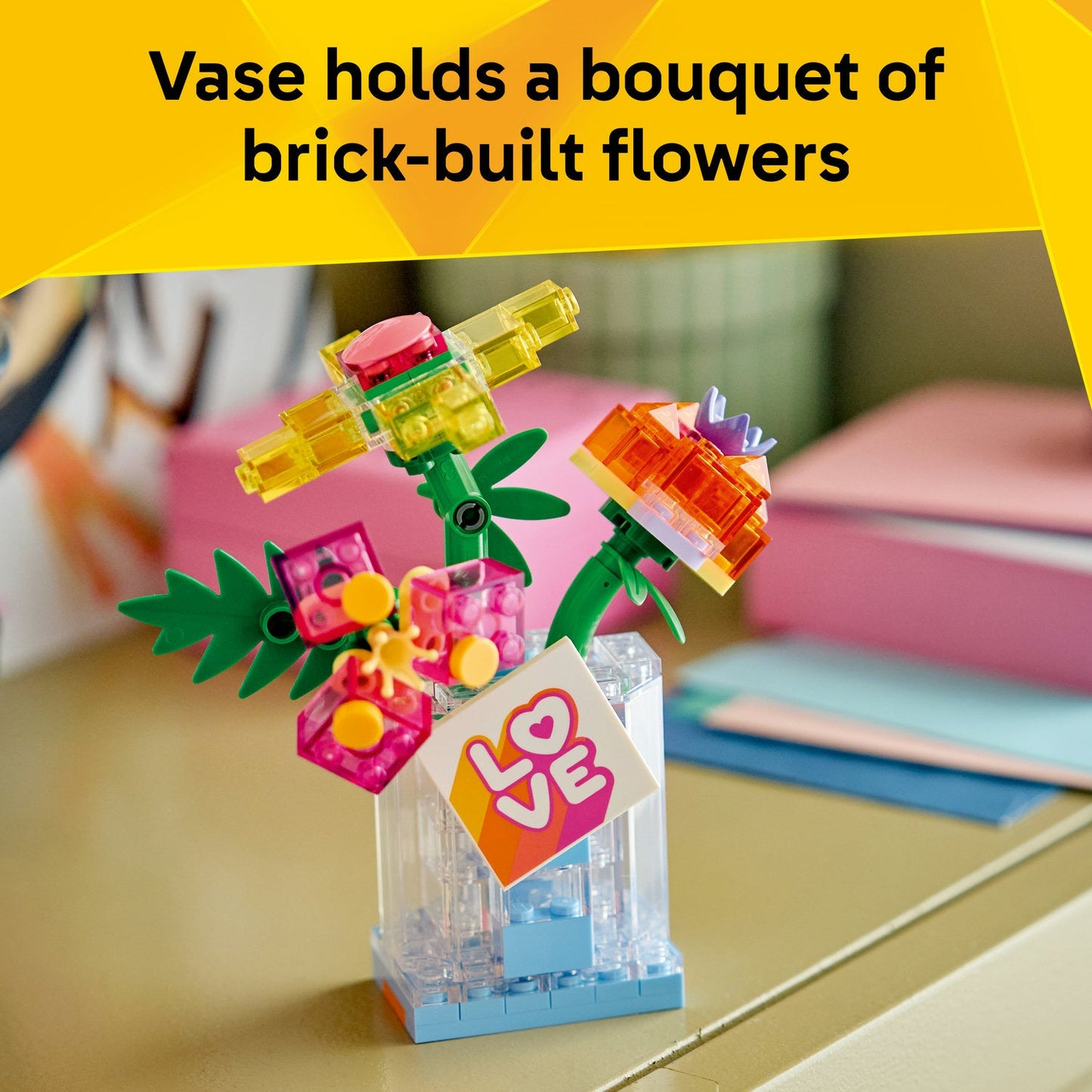 LEGO® Creator 3 in 1 Floral Decor Perfume Bottle 31383