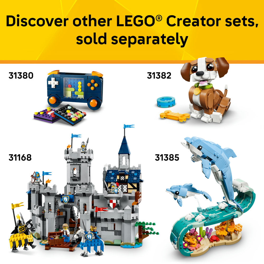 LEGO® Creator 3 in1 Wild Animals: Colourful Hummingbird Decor 31384