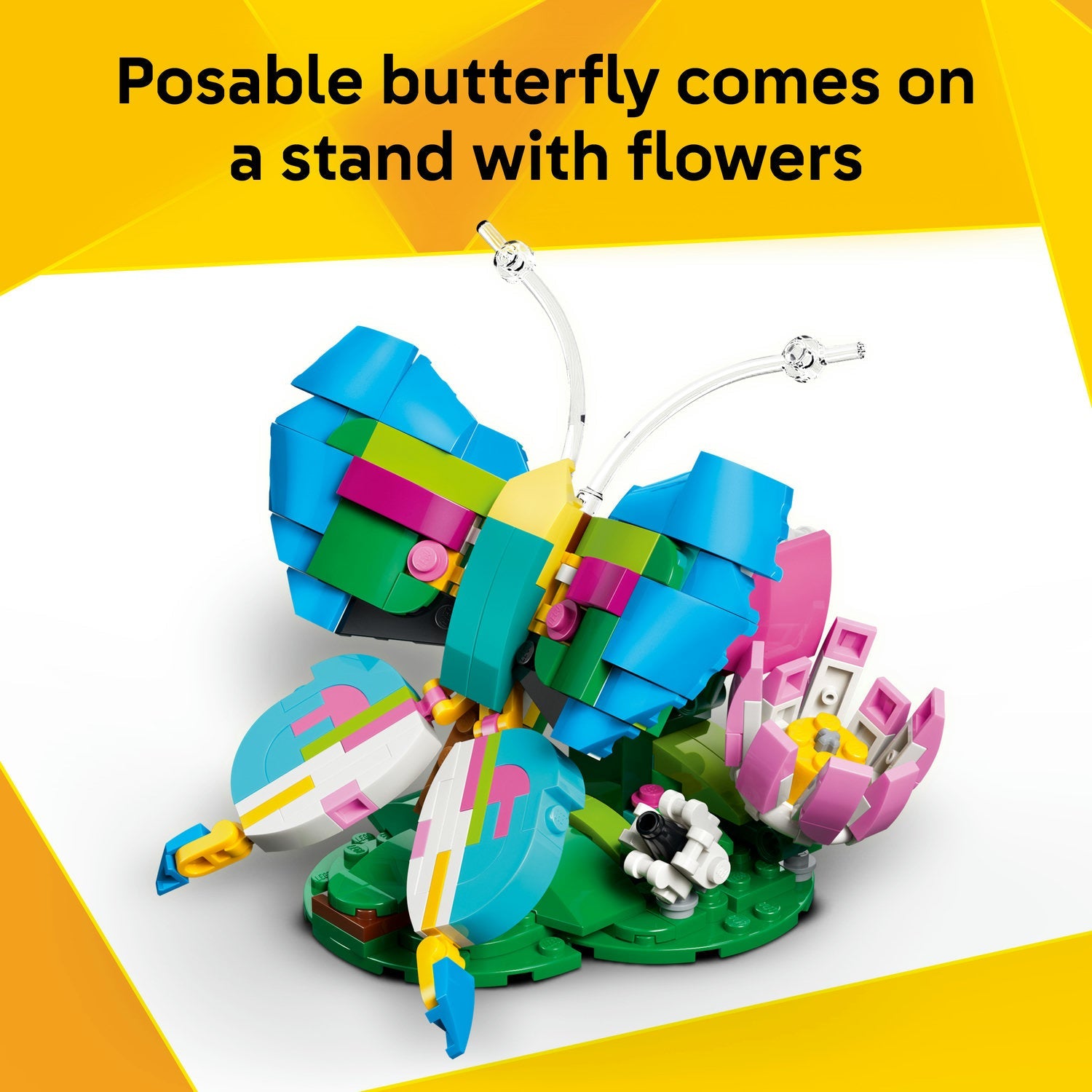 LEGO® Creator 3 in1 Wild Animals: Colourful Hummingbird Decor 31384